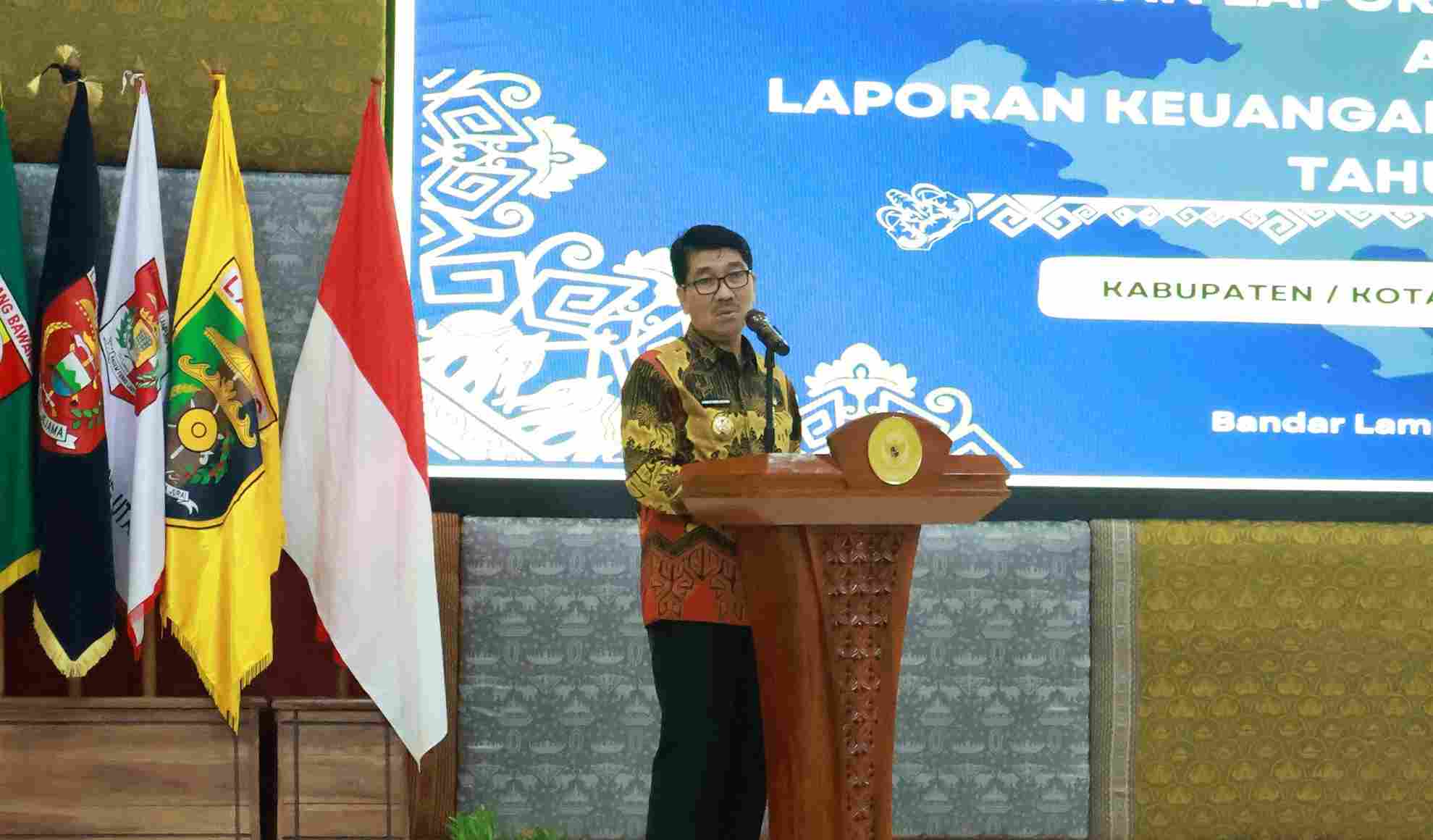 Sambutan Bupati Lampung Utara, Hamartoni